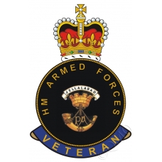 Somerset Light Infantry HM Armed Forces Veterans Sticker